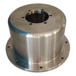 Body retainer for inlet header