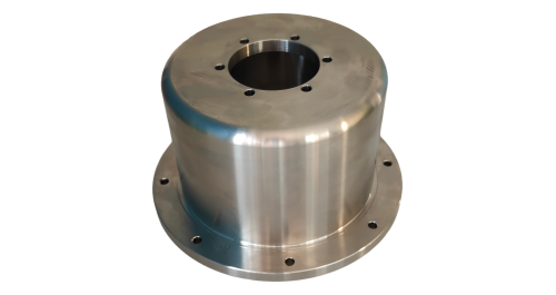 Body retainer for inlet header