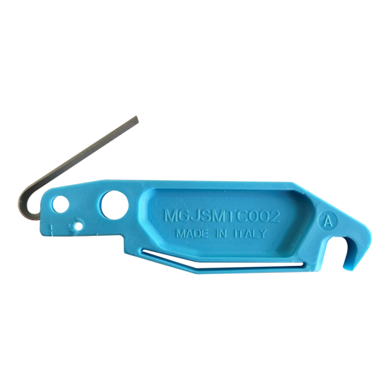 Driving dog light blue amortized