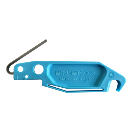 Driving dog light blue amortized