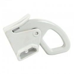 Long lever clamp for feeder