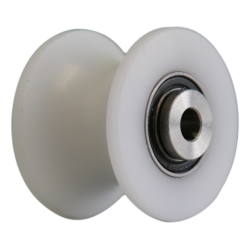 Pulley for running rail