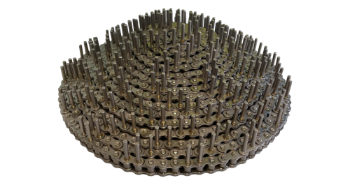 Chain for ironing tunnel 9 mt