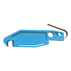 Driving dog light blue...