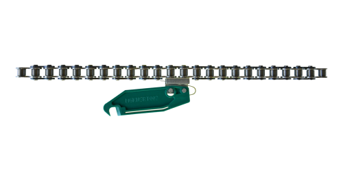 Complete chain driving dog green amortized and spring