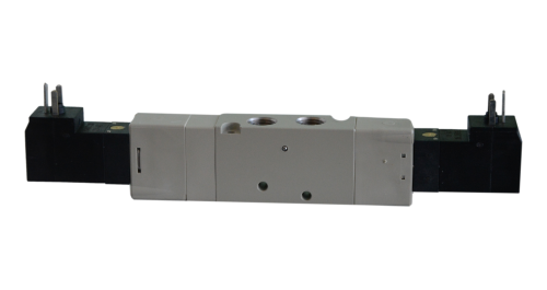 Solenoid valve loading door