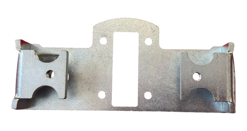 Support for plastic clamp