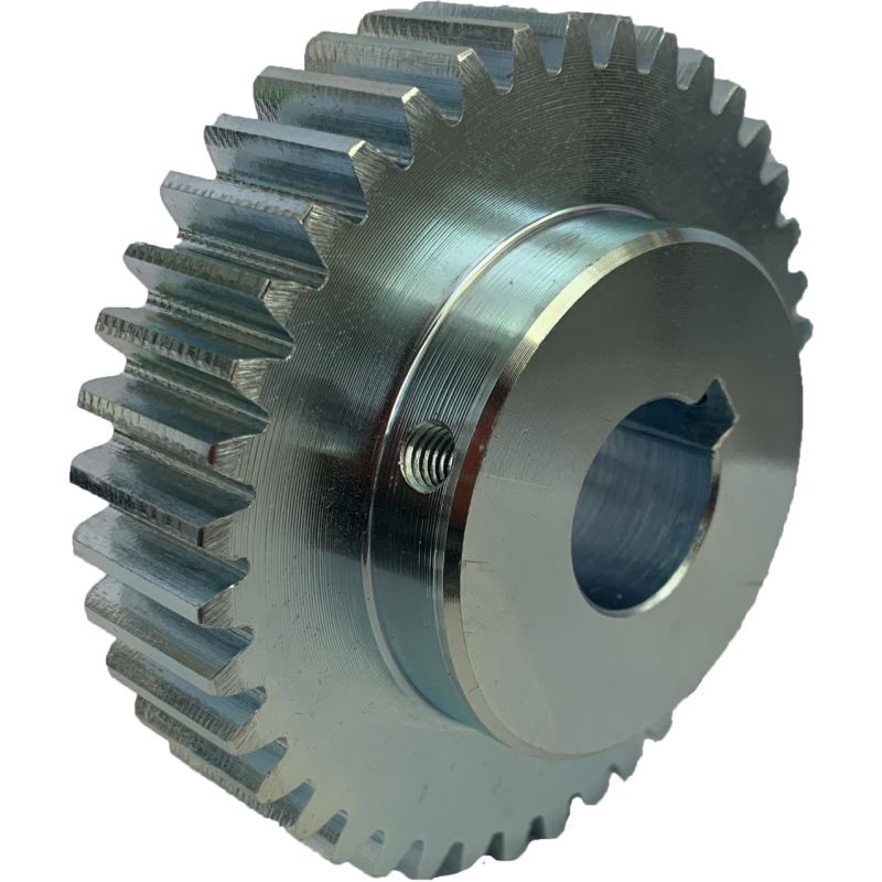 Toothed wheel stacker flap