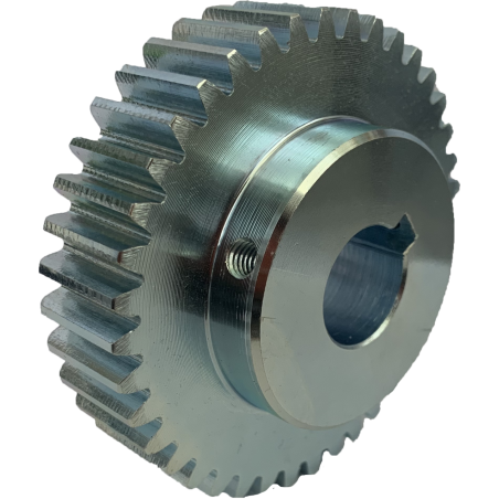 Toothed wheel stacker flap