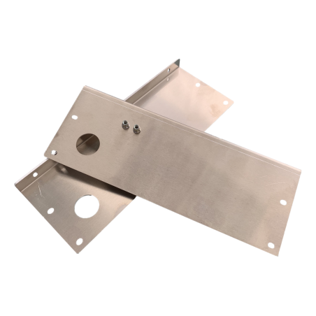 Aluminium plate left/right