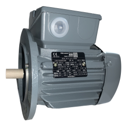 Motor for brush belt