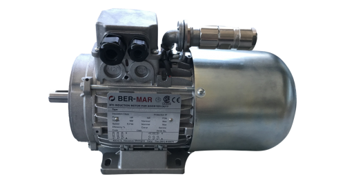 Motor for clamp transport