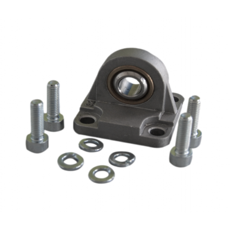 Male hinge with spherical bearing