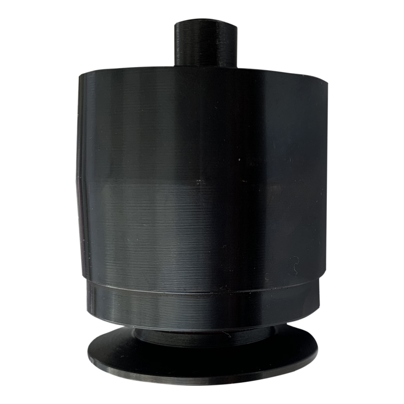 Drive pulley for gusseted green belt