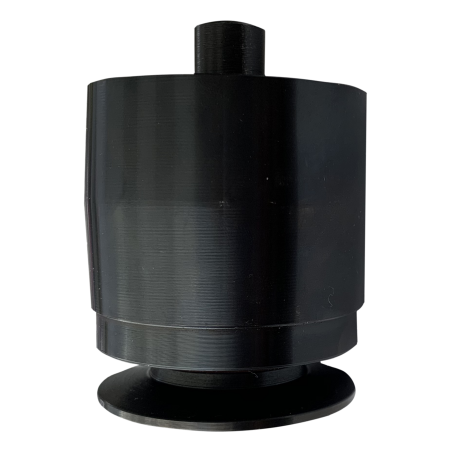 Drive pulley for gusseted green belt