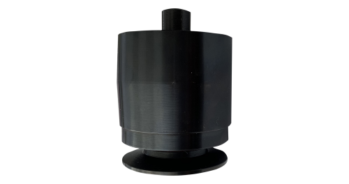 Drive pulley for gusseted green belt