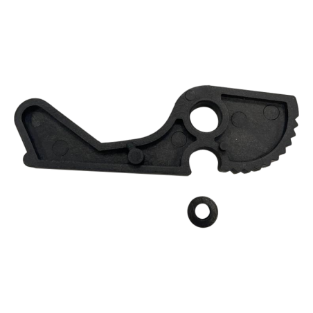 Lever closure for sac