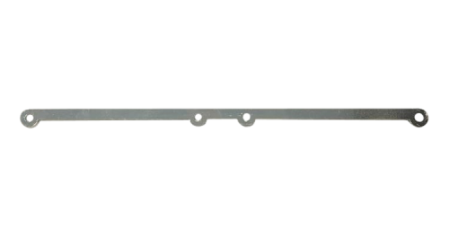Plate for 2 clamps