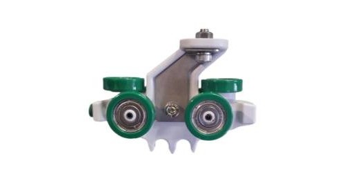 Anti-corrosion high sliding trolley for aerial handling