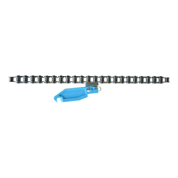 Complete chain driving dog...