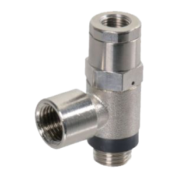 One-way block valve