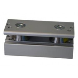 Double sliding unit for linen