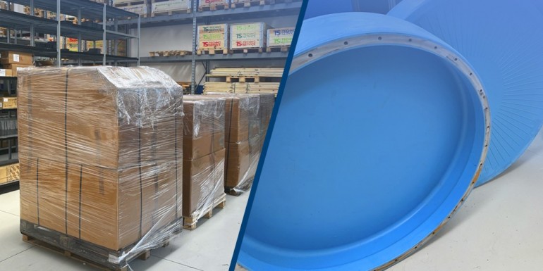 Warehouse full, shipments on the move