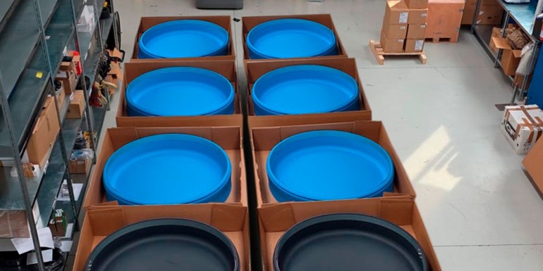 Membranas listas para el próximo envío