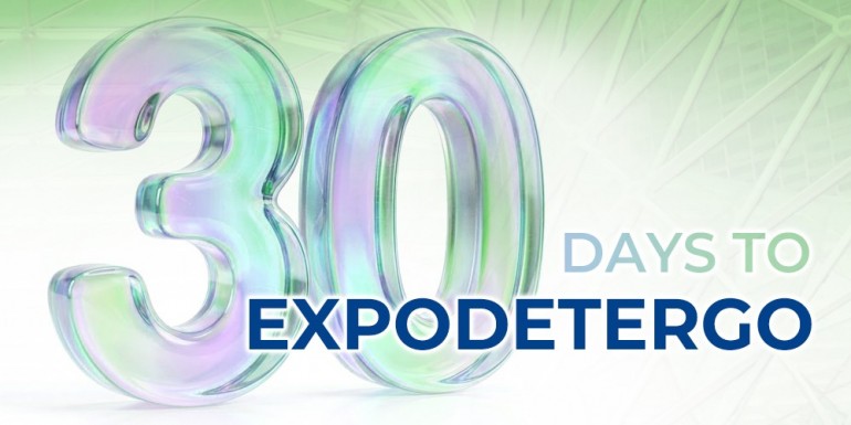 Plus qu'un mois avant Expodetergo 2026 !