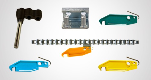 Driving dogs and chain